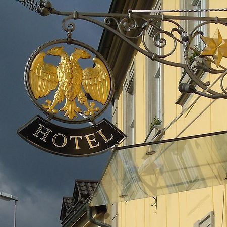 Hotel Goldener Adler Garni Hallstadt Buitenkant foto